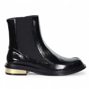 Womens Footwear: Slone Boot - Black/Gold
