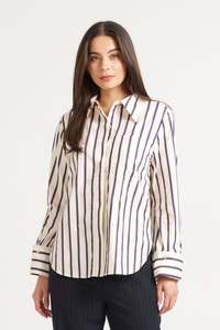 Tuesday Label: Reed Shirt - Denim Stripe