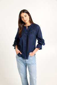 Diamond Top - Navy