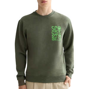 Left Chest Logo Sweatshirt - Thyme