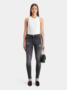 Cotton In Conversion Racer Tank - White
