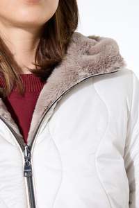 Reversible Jacket - Taupe