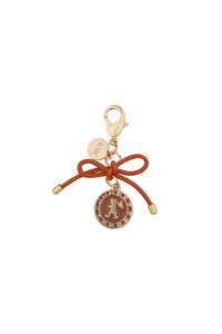 Accessories: Sailor Girl Charm - Gold/Brown