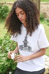 Fountain Of Sparkle Tee - White