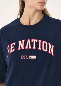 Core Oversized Tee - Dark Navy