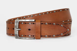 Solid Hide Belt - Tan