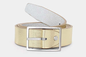 Reversible Belt - Gold/Silver