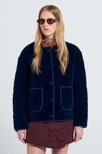 karen walker: Ashford Jacket - Navy