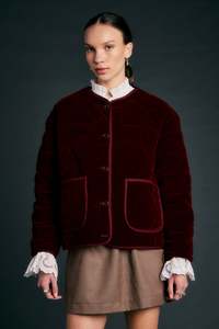 womens jacket: Ashford Jacket - Merlot