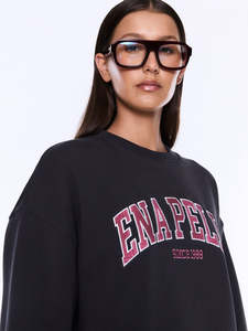 Mila Oversized Sweater - Phantom/Ena Pelly
