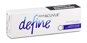 Products: 1 - Day Acuvue Define - Accent Style - 30 Pack