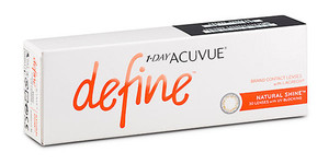 Products: 1 - Day Acuvue Define - Natural Shine - 30 Pack