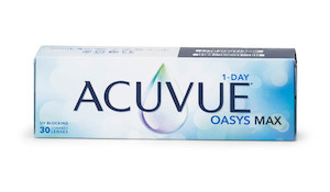 Products: Acuvue Oasys Max 1-Day - 30 Pack