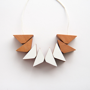 Products: Triangles Necklace x8 Gwyneth Hulse Design