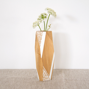 Products: Kauri Faceted Vase — Large Gwyneth Hulse Design