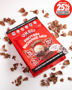 Products: GYM BOD Double Choc Protein Brownie Mix
