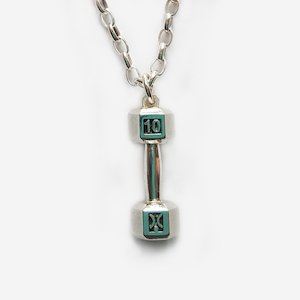 Products: 10kg Dumbbell Pendant with Chain