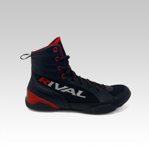 Products: RIVAL RSX-Guerrero Deluxe Boxing Boots - Black/Red