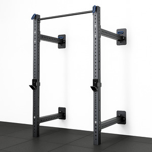 Power Squat Racks: Foldable Wall-Mounted Squat Rack