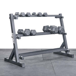 Dumbell Packages Storage: 3 Tier Dumbbell Rack