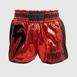 Venum: Venum Foil Muay Thai Shorts - red/Black
