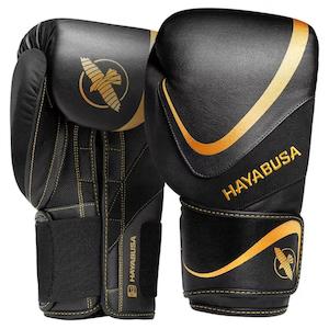 Hayabusa Boxing: Hayabusa H5 Boxing Gloves | Black/Gold