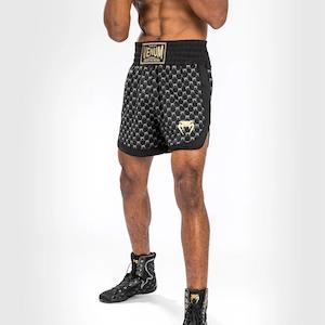Shorts: Venum Monogram Boxing Short | Black