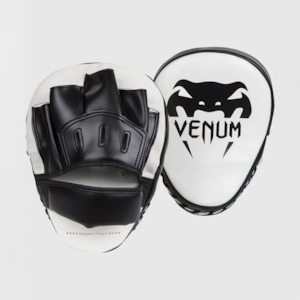All Training Gear: VENUM - Light Focus Mitts (Pair) | White
