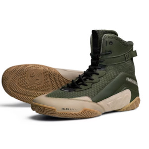 Boxing Shoes: Hayabusa Talon Boxing Shoes | Khaki