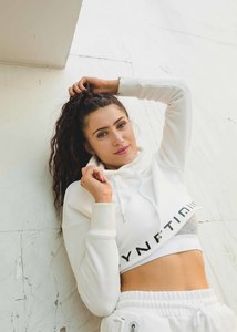 Identity Cropped Hoodie