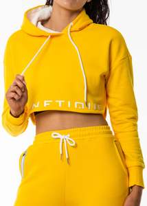 Identity Cropped Hoodie