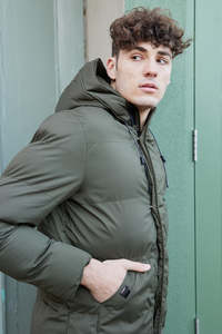 All Men: Mid Length Hooded Jacket