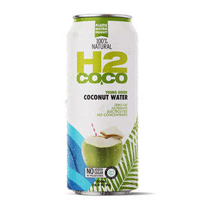 SINGLE SERVE: H2coco Pure Coconut Water 500mL x12 can