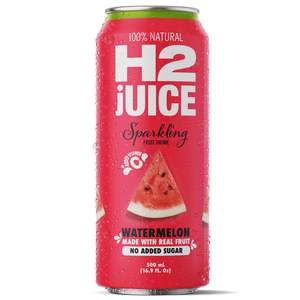 SINGLE SERVE: H2juice Sparkling Watermelon 500ml x12