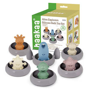 new arrivals: Alien Explorers Silicone Bath Toys