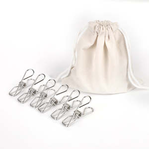 Cleaning Hygiene Accessories: Stainless Steel Pegs (20 pcs)