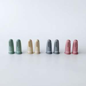 Toddlers And Children: Silicone Finger Toothbrush 2pcs