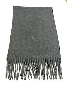 scarf: Dark Grey Cashmere Scarf