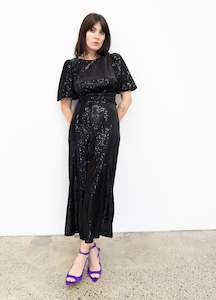 Galaxy Dress (Sequin Velvet)