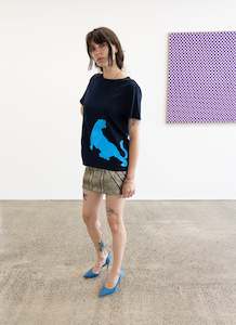 New Wave Collection: Jaguar Navy Tee