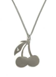 Necklaces: Cherry Bomb Pendant Silver