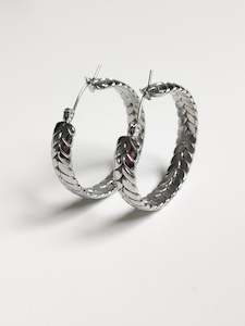 Hera Hoops In Silver
