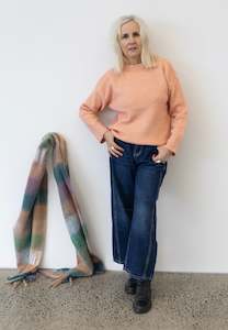 New Arrivals: Dundee Wool Jumper In Peach