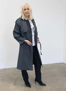 New Arrivals: Stevie Trench Coat (charcoal)