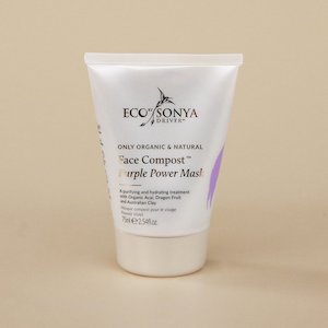 Eco By Sonya Driver: Face Compost Purple Power Mask
