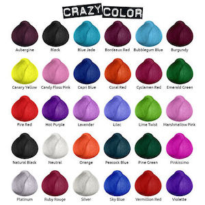 Crazy Colour: Crazy Colour Semi Permanent Hair Dye 100ml