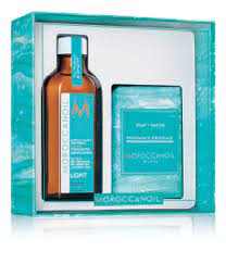 Serum: Moroccanoil Light Treatment and Soap Pack