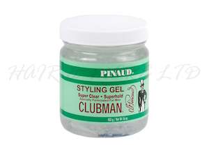 Brand Clubman: Pinaud Clubman Mens Super Hold Super Clear Styling Gel 453gTub