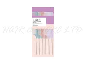 Combs: Diane 8" Pin Tail Combs, Pastels - 12pack