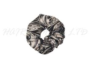 Clearance 40 Off: Scrunchie - Black & White Marble